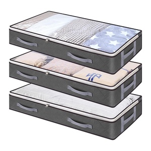 Nuevo Juego de Bolsas de Almacenamiento para Cama, Organizador de Ropa y Edredones Plegable, a Prueba de Polvo y Moderno - Product Image 1