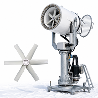 Ventilateur axial à 6 pales PAG pour machine à neige, angle réglable, haute résistance, haut débit d'air, OEM