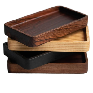 Plateau de rangement en bois, petit modèle - Product Image 1