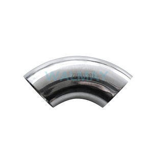 Gomito in Acciaio Inossidabile 304 316 304L 316L a 90 Gradi, Personalizzato per Uso Sanitario - Product Image 2