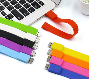 Bracelets en silicone avec logo personnalisé Clés USB 1GB 2GB 4GB 8GB 16GB 32GB 64GB pour la promotion - Product Image 3