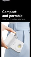 Poignée magnétique pour smartphone M31 avec anneau lumineux LED portable, température de couleur 2500-9000K pour la photographie et la vidéo sur téléphone