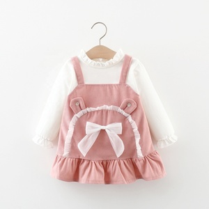 Factory Latest Design Baby Girl <strong>Dress</strong> Spring Fall <strong>Kids</strong> <strong>Dresses</strong> Casual <strong>Dress</strong> Baby Girls Clothing - Product Image 1