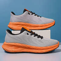Chaussures de sport décontractées rétro pour hommes, personnalisables avec logo d'usine, en maille respirante, légères, polyvalentes et confortables