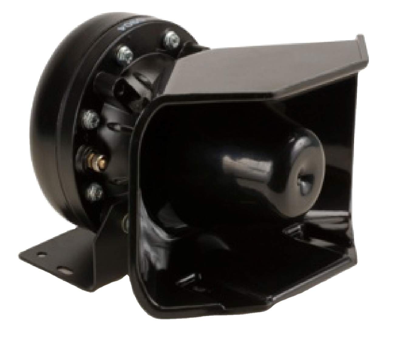 Black plastic 200w siren speaker for vehicle