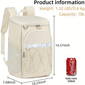 40 Liter Leak-proof Travel Beer Cold Thermal Bags Beach Summer Picnic Collapsible Custom Soft Cooler Insulated Bag - Product Image 5