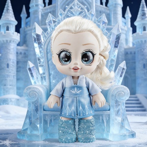 Bambola <span class=keywords><strong>Principessa</strong></span> Ispirata a <span class=keywords><strong>Frozen</strong></span> con Funzione Canto, Occhi Grandi e Carini, Accessori Moda, Stili Regina del Ghiaccio/<span class=keywords><strong>Principessa</strong></span> Rossa/Pupazzo di Neve - Product Image 6