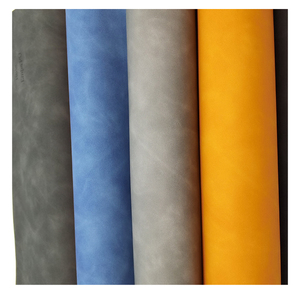 <span class=keywords><strong>PU</strong></span> da Chất kết dính dệt bookbinding giả da Book cover da vải ràng buộc Vật liệu vải cuộn cho máy tính xách tay Nhật Ký - Product Image 2