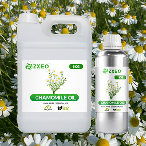 Huile Essentielle de Camomille Pure 100% Naturelle à Étiquette Personnalisée pour l'Aromathérapie, Huile de Camomille Naturelle pour le Sommeil, les Massages Corporels et les Soins de la Peau - Product Image 1
