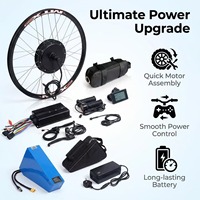 Kit de conversion de vélo électrique 500w 750w 1000w 1500W 2000w 3000w 5000w et batterie 72V 48V 52V 60V 20AH 30AH 40AH pour vélo électrique