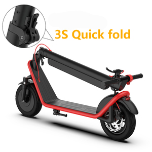 Scooter Eléctrico <span class=keywords><strong>Hx</strong></span> X11 con Motor sin Escobillas de 450W, 45km de Autonomía, Resistente al Agua, Tracción Trasera de Aleación de Aluminio, Neumático Grueso de 10 Pulgadas, Disponible en Reino Unido y Europa - Product Image 4