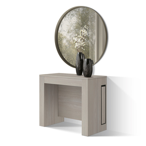 โต๊ะคอนโซล Lise รุ่น Pearl Elm ผิวเมลามีน สำหรับใช้งานภายใน - Product Image 1