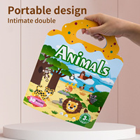 Livre d'autocollants en gelée pour enfants en gros, pour les 2-6 ans, livre silencieux d'autocollants pour l'entraînement à la concentration