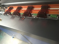 Printer Inkjet UV Otomatis SMBPM-4 DOD Ricoh dengan Tinta UV CMYK/Putih untuk Personalisasi Kartu RFID dan Label
