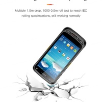 Téléphone mobile Vanch longue portée 5,5 pouces 4G Wifi GPS avec lecteur RFID, système de gestion des actifs portable, lecteur de codes-barres
