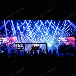 Luce Laser RGB da 100 <span class=keywords><strong>Watt</strong></span> <span class=keywords><strong>Max</strong></span> per Animazioni e Illuminazione Scenica, Effetto Laser per DJ e Spettacoli - Product Image 3