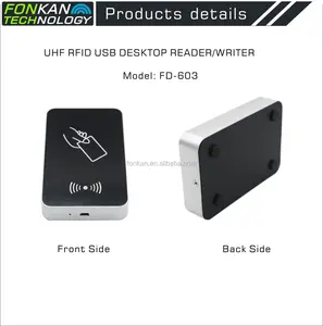 EPC GEN2 태그 읽기/쓰기/keybaord 출력 USB 인터페이스 UHF RFID 데스크탑 리더