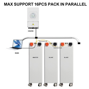 Livraison Gratuite Stock UE pour Batterie V4 16S 51.2V 280AH Boîtier DIY Vertical Batterie Lithium CAN Garantie 10 Ans Énergie Domestique - Product Image 6