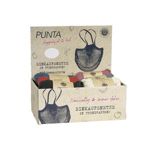 Punta Shopping Nets Paquete de 18 bolsas de compras reutilizables de algodón ecológicas - Product Image 1