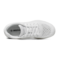Chaussures de cheerleading blanches les plus vendues pour l'entraînement et la compétition des équipes de cheerleading, avec semelle en caoutchouc durable