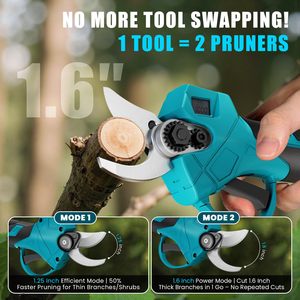 Tijeras de Podar Inalámbricas Recargables con Batería, con Capacidad de Corte de 28 mm, para Podar Árboles Frutales - Product Image 5