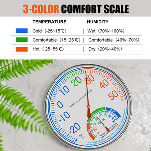 Personalizado sua marca Dial termômetro com higrômetro, analógico - Product Image 6
