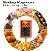 ThermoPro TP510 Thermomètre de cuisine numérique étanche Fabriqué en plastique durable