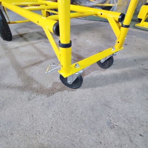 Heavy Duty Adjustable Pet Cage Hand Truck/<strong>Dolly</strong>/Platform Cart <strong>Wheels</strong> Portable Rubber Moving Cart Trailer <strong>Dolly</strong> OEM Foldable - Product Image 6
