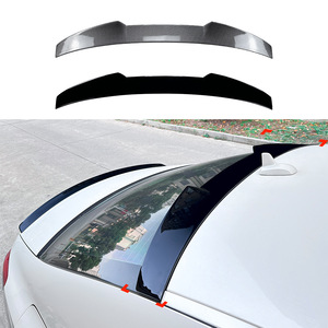 Mercedes-Benz Cls Class C218 2011 2017 Rear Spoiler Piano <b>Black</b> Carbon Fiber Texture Ducktail Trunk <b>Wing</b> - Product Image 1