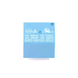 Relé SRD-24VDC-SD-C 24V 5 Pines 15A, Un Conjunto de Conversiones 1C Unipolar de Doble Tiro - Conversión DIP - Product Image 1