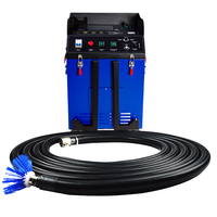 Nettoyeur de conduits avec aspirateurs Machine de nettoyage de climatisation pour conduits de ventilation