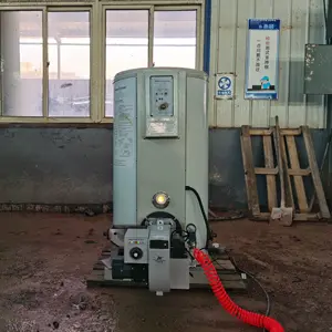 Caldera de agua pequeña con revestimiento de acero inoxidable para piscina