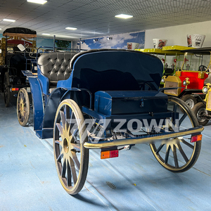 Produttore di carrozza elettrica senza cavalli a buon mercato stile europeo elettrico reale Caleches classici - Product Image 6