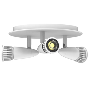 <span class=keywords><strong>Spot</strong></span> de plafond moderne en aluminium moulé sous pression, blanc, rond, à montage en surface, 5W, dimmable, GU10 - Product Image 1