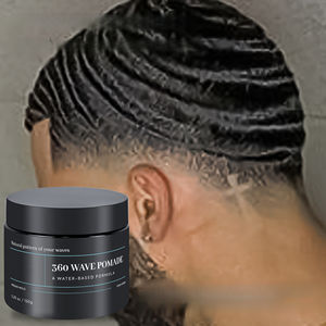 Pommade Capillaire <span class=keywords><strong>Homme</strong></span> Ondes 360 Cire Gel Fixant Très Forte Longue Durée Grande Contenance <span class=keywords><strong>Coiffure</strong></span> <span class=keywords><strong>Afro</strong></span> - Product Image 1