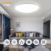 Oyster led éclairage plafonnier 24w/36w haute luminosité AC100-240v lumières pour plafond de la maison avec une bonne qualité