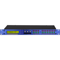 XTA DP548 Processeur audio professionnel FIR à trois étages pour l'équilibrage dynamique des systèmes d'équipement sonore de scène 4 entrées 8 sorties DP448