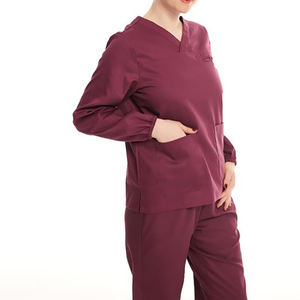 Uniformes Médicos Personalizados con Logotipo, Uniformes de Enfermería Unisex de Algodón para Hospital - Product Image 5