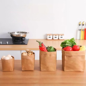 Bolsas de Papel Kraft Marrón con Logotipo Personalizado, Bolsas de Compra Ecológicas de Papel Kraft para Comercios, Supermercados y Uso Diario - Product Image 4