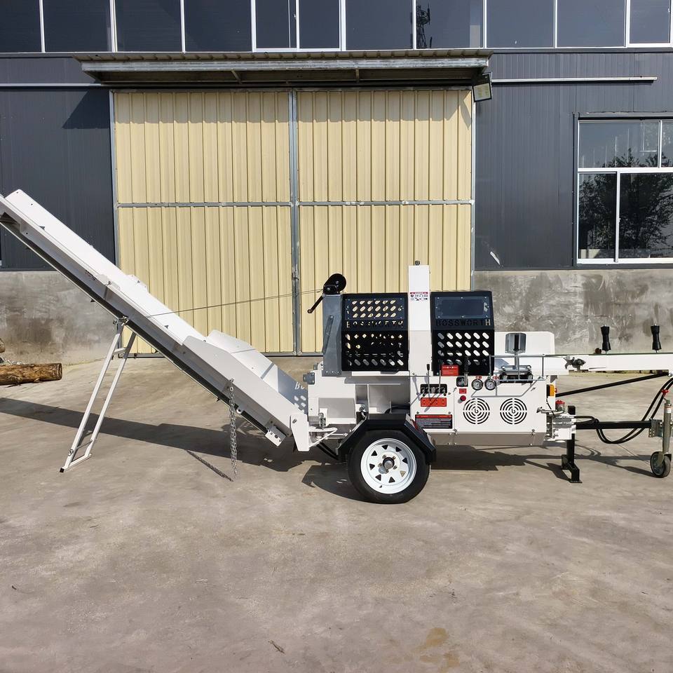 20 Ton Heavy Multi-Function Hydraulic Firewood Processor Wood Processor ...
