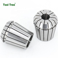Jeu de pinces ER CNC Tool Tree 65Mn 0.008mm ER16/ER20/ER50/ER32, jeu de mandrins 15 pièces pour fraiseuse, dureté HRC44-48, serrage 1-10mm
