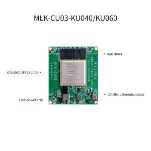 Carte mère MILIANKE MLK-CU03-KU040/KU060 AMD(Xilinx)Kintex UltraScale Series avec 4 Go de DDR4 et 256 Mbits de mémoire QSPI FLASH MLK-CU03-KU040/KU060 AM - Product Image 4