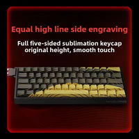 Clavier de jeu filaire MADLIONS MAD 68HE, accessoires pour PC Gamer, déclenchement rapide, interrupteurs magnétiques à échange à chaud, très demandé par les joueurs