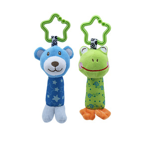 Animal bonito do bebê Hand-held Bell Toy Stroller & Berço Pendurado Toy - Product Image 1
