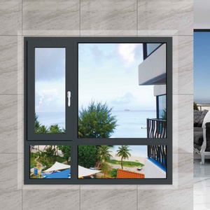 Fenêtres commerciales à double vitrage en verre trempé <span class=keywords><strong>Hormann</strong></span> AS2047, norme australienne, pour salon, portes coulissantes en aluminium - Product Image 3