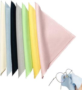 Chiffon de nettoyage pour lunettes, montres et écrans en microfibre suédée, personnalisé avec logo imprimé, haute qualité - Product Image 1