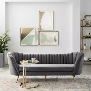Canapé modulaire <span class=keywords><strong>Chesterfield</strong></span> pour salon, style simple, mobilier de salon, canapé de réception, canapé de négociation - Product Image 4