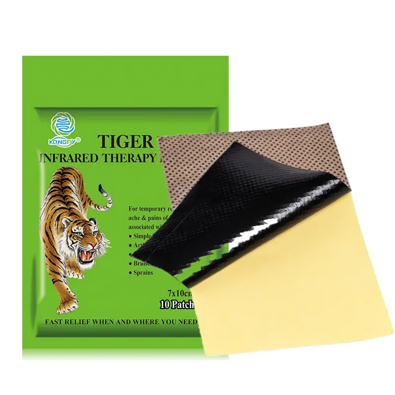 Перцовый медицинский пластырь Tiger, обезболивающий пластырь для снятия симптомов боли в спине и суставах