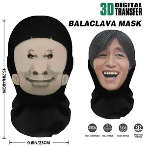 3D cara sin costuras impresa cabeza bufanda divertida persona famosa hielo seda protector solar para <span class=keywords><strong>Halloween</strong></span> Cosplay fiesta máscaras - Product Image 4