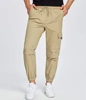 Pantaloni sportivi con Logo personalizzato semplice vuoto all'ingrosso, pantaloni sportivi da uomo Streetwear Cargo sportivi